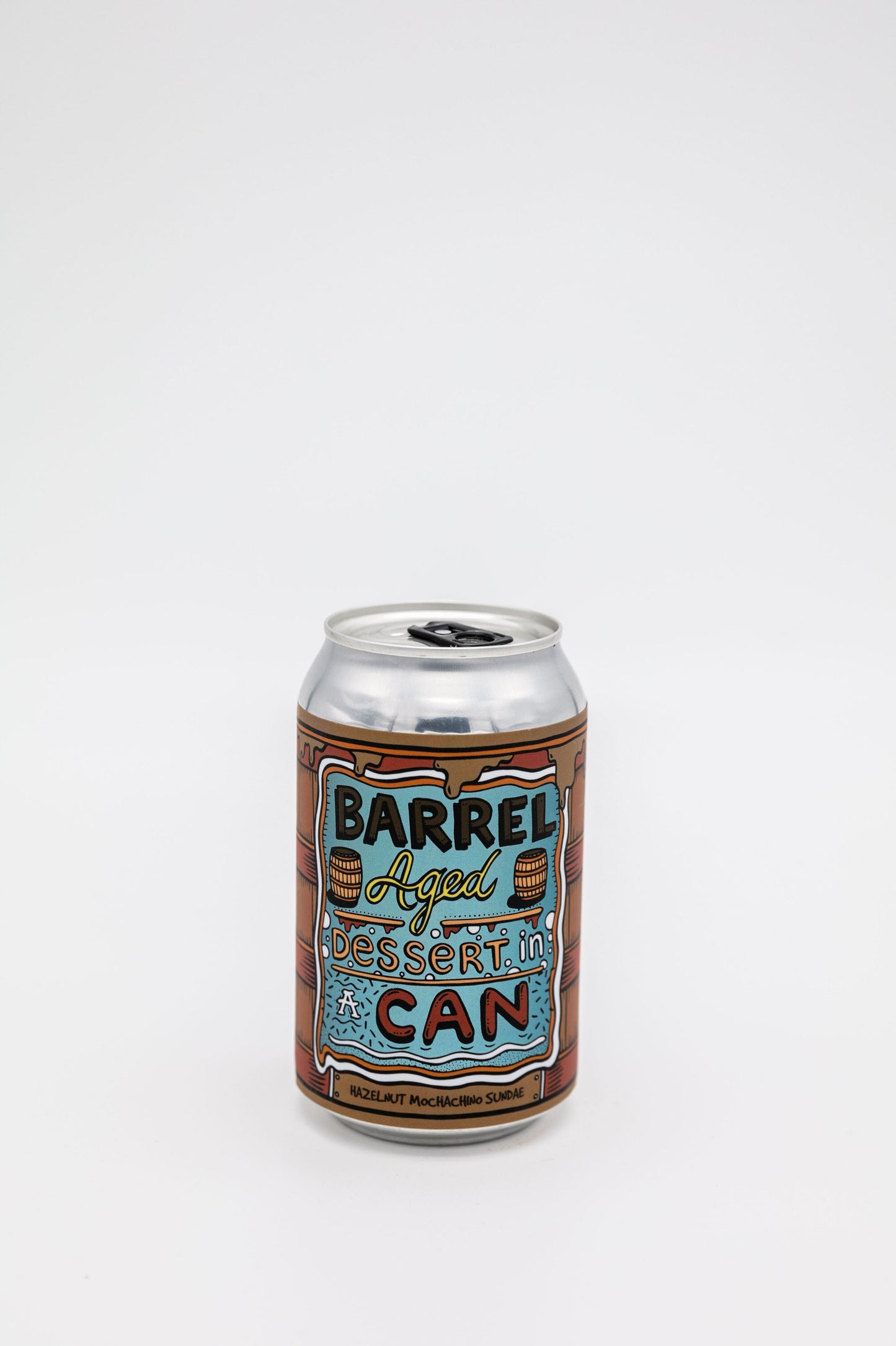 Barrel Aged Dessert In A Can Hazelnut Mocchachino Sundae
